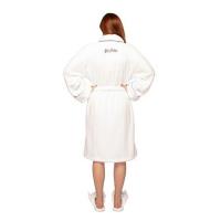 Harry Potter Hedwig Ladies Sparkly Fleece Robe Extra Image 1 Preview